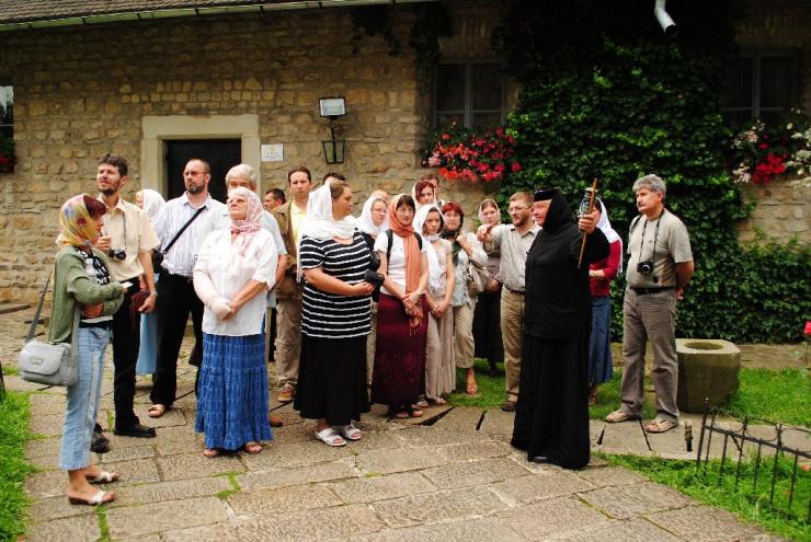 Moldovita kolostor - Tatiána nővér ismertetője